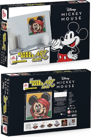 Disney Mickey Mouse Yetişkin Boncuk Aktivite Seti-pixel Pixel Ppa100-03