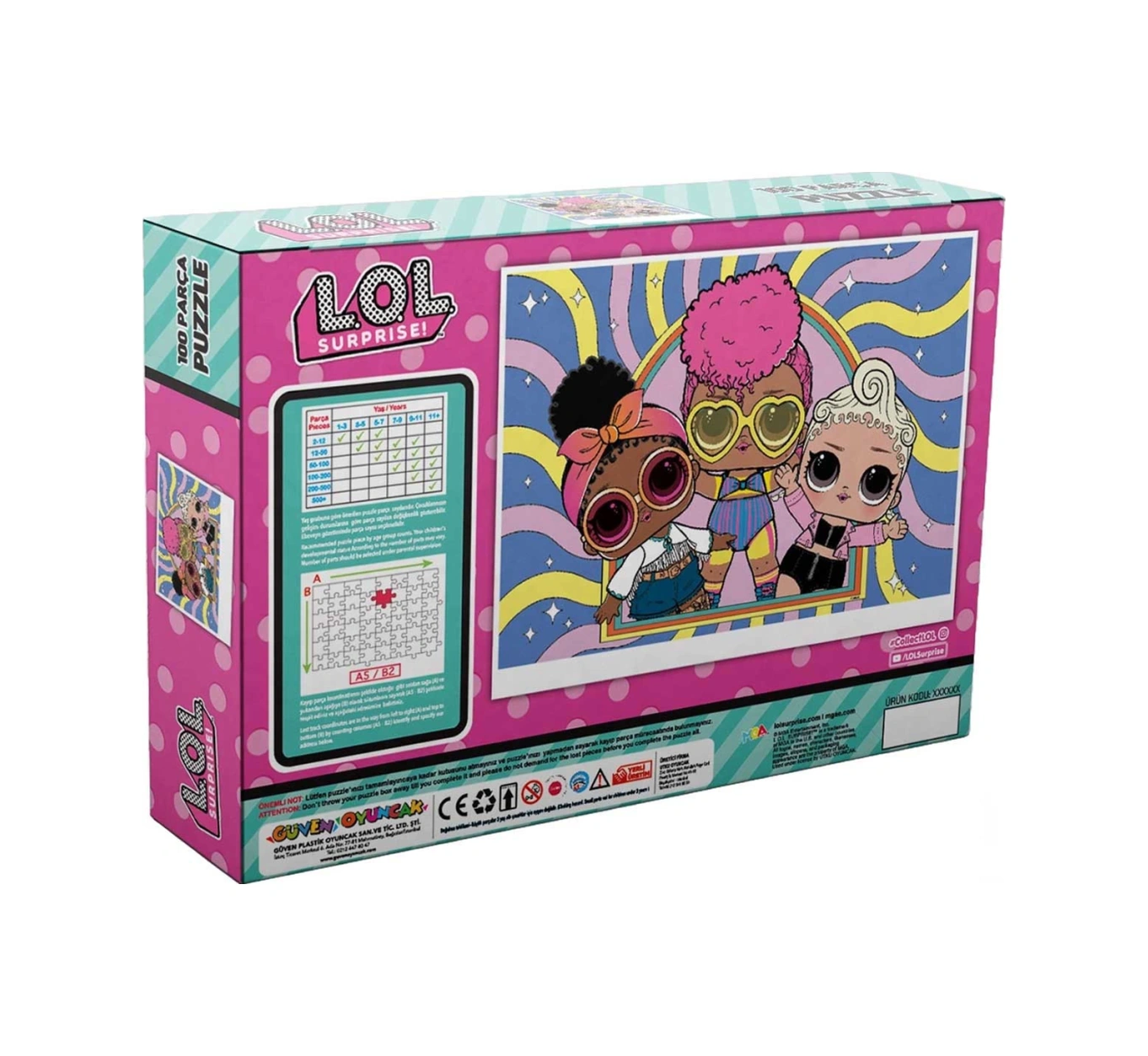 Lol Surprise 100 Parça Puzzle