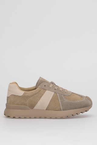 Lufian 122230034 Doris Kadın Hakiki Deri Klasik Sneaker Camel Camel