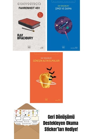 Fahrenheit 451 70. Yıl Özel Baskısı + Şimdi Ve Daima + Güneşin Altın Elmaları