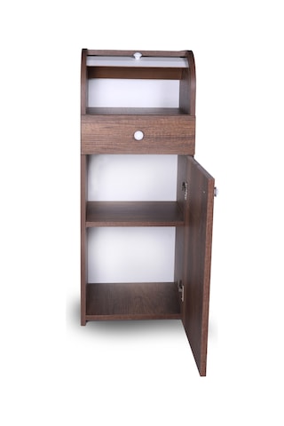 Zeta Çekmeceli Kiler & Ekmeklik Dolabı - Barok Ceviz Barok Ceviz