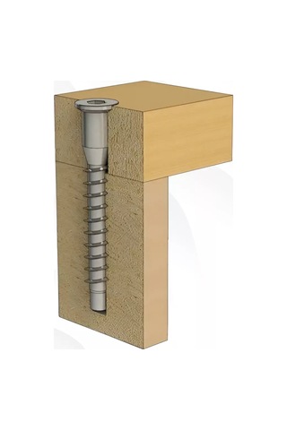 Dıskont Onlajn Mobilya İçin 7x50 Mm Altıgen Başlı Konfirmat Vidası 226000424 Diğer