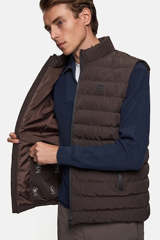 Twn Slim Fit Kahverengi Düz Yelek Mont 3ecy70501503m Kahve