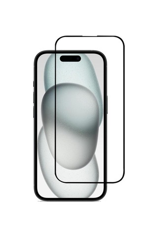 Pp Apple iPhone 15 Uyumlu Ekran Koruyucu 9d Kırılmaz Cam Tam Kaplayan 9018000001775