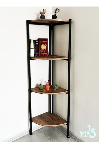 Köşe Kitaplık- Atlantik Çam Köşe Kitaplık & Raf