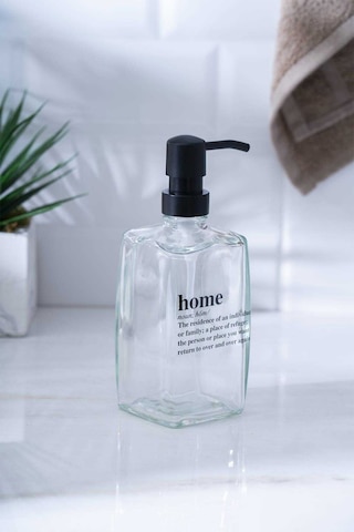 Acar Louvre Cam Sıvı Sabunluk 500 Ml Şeffaf