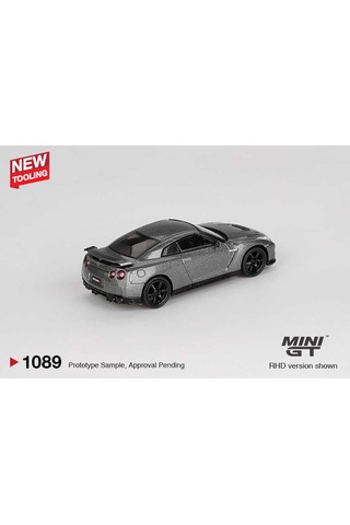 Mini Gt 1:64 Nissan Gt-r 2013 Nismo R35 Crs Dark Metal Gray Diecast Model Araba Gri
