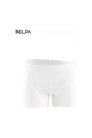 Belpa Ceylanoğlu Erkek Likralı Boxer 6'lı Beyaz