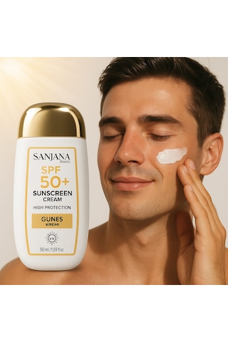 Sanjana Beauty Güneş Koruyucu Krem SPF50+ 50 ML