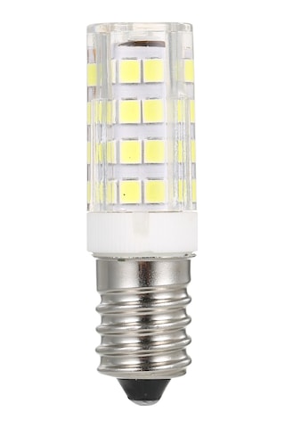 Geeksen E14 Vitesli Led Ampul 5w 6000k Beyaz Işık 360 Aydınlatma 51 Led Mikrodalga Fırın Buzdolabı Çamaşır Makinesi Uyumlu Enerji Tasarruflu