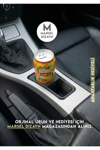 Bmw E90 E91 E92 E93 Uyumlu Orta Konsol Bardaklık - Siyah 1