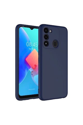 Mobilteam Tecno Spark 8c Kılıf Mara Lansman Kapak - Lacivert Lacivert