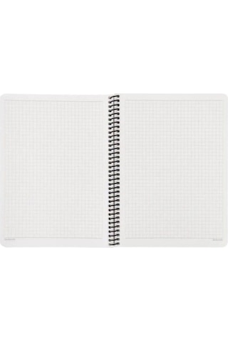 Keskin A4 Kareli Spiralli Stickerli Defter Hallederiz 80yp Çok Renkli