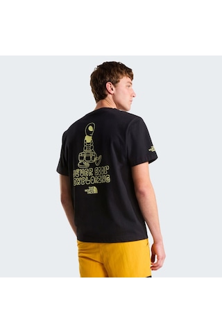 The North Face M Alıen Relaxed Short Sleeve Tee-graphı Erkek Tişört Nf0a8g9gjk31 Siyah