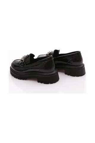 Venüs 2411533y Kadın Deri Loafer Ayakkabı Siyah