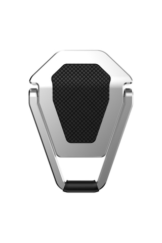 Yaozixa Laptop Soğutma Ayakları: Taşınabilir Katlanabilir Alüminyum Stant, Ergonomik Yükseklik Artırıcı, Silikon Paspaslı Karbon Gri