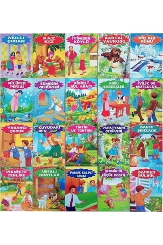 Kar Tanesi Hikayeler Dizisikutulu 20 Kitap