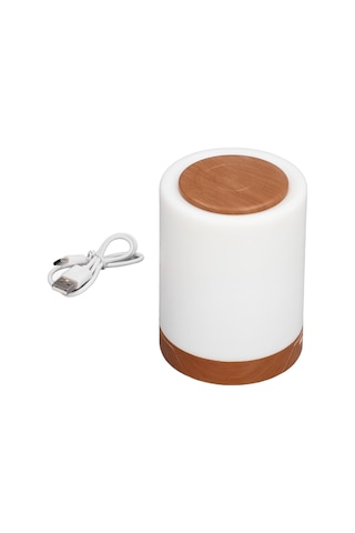 Dokunmatik Gece Lambası Usb Şarj Zamanlaması Rgb Renk Değiştiren Asılabilir Led Sıcak Ortam Lambası Yatak Odası Kampı İçin Diğer