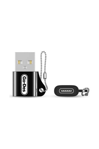 Go Des GD-CT028 Type-C To USB 3.0 Dönüştürücü Çevirici Adaptör Tak & Çalıştır - ZORE-257771