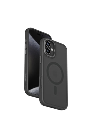 Momax Play CaseForm Apple Uyumlu iPhone 16 Plus Magsafe Kılıf Siyah