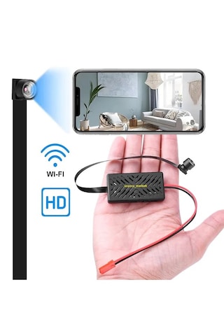 Mini Güvenlik Wifi Kamera Uzaktan İzleme-ses Dinleme-hafıza Kart