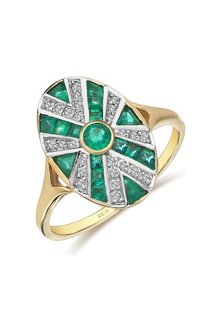 Reis T10284 Crest Green Altın