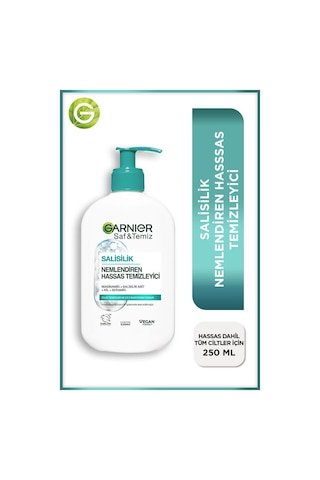 Garnier  Nemlendiren Temizleyici + Salisilik Sivilce İzi Karşıtı Gözenek Sıkılaştırıcı Peeling Tonik