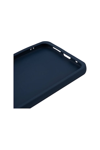 Noktaks - Xiaomi Uyumlu Xiaomi Redmi 13 4g - Kılıf Mat Soft Esnek Biye Silikon - Lacivert T32812 Lacivert