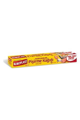 Koroplast Yağlı Fırın Tepsi Pişirme Kağıdı 37 CM x 42 Cm 10 Kutu