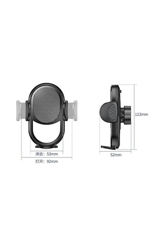 Torima Siyah Jx-040 Car Holder Araç Içi Telefon Tutucu