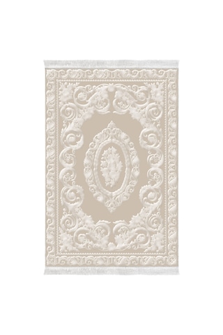 Eko Trend Djt 2 Li Yıkanabilir Kaymaz Taban Banyo Paspas Klozet Takımı 747 Klasik Bej 50 X 80 - 40 X 50