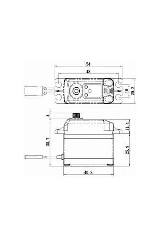 Savox Sb2273sgp Digital Servo Brushless Motor High Voltage Çelik Dişli
