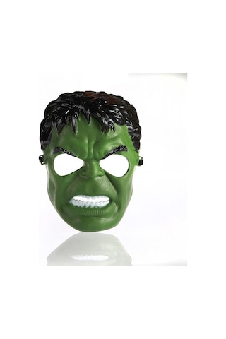 Yeşil Renk Süper Kahraman Dev Adam Hulk Maskesi
