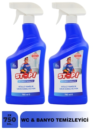 Stop Forte 2'li Wc & Banyo Temizleyici