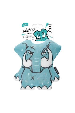 M-pets Savage Elephant Fil Peluş Köpek Oyuncağı 22x22 Cm