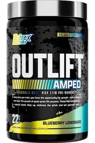 Outlift Amped 449.1 G 15.84 Oz 22 Servis.usa Vers.limon-yabanmersini