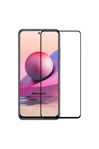 Xiaomi Redmi Note 10 5g Seramik Matte Flexible Ekran Koruyucu Siyah