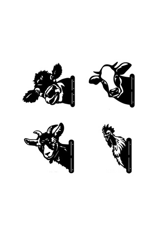 Tenfowee Bahçe Dekorasyonu Göz Atan Koyun Modeli Dış Mekan Metal Demir Çelik Bahçe Süs Eşyası Zırhlı Tabanlı Sokağıcı