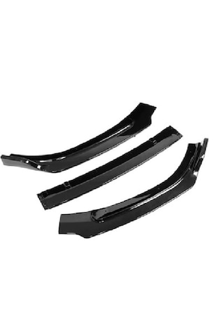 Seat İbiza Ön Tampon Eki Body Kit Karlık Lip 4 Parça Siyahlip