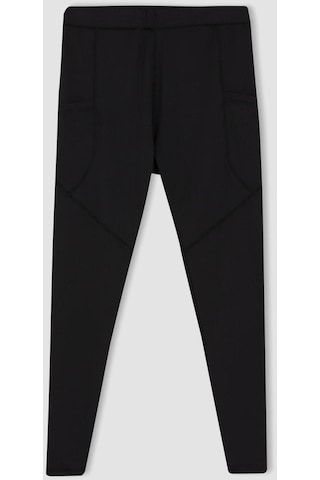 DeFactoFit Slim Fit Dar Kesim Normal Bel Sporcu Tayt A7243AX23WNBK81