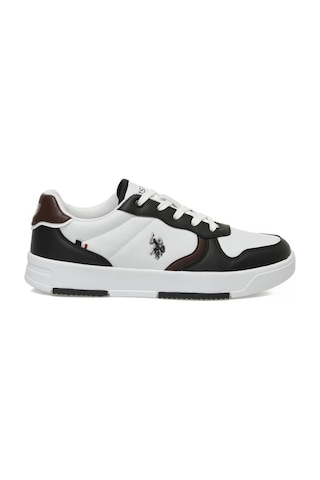 U.S. Polo Assn. U.s.polo Assn Andreı 5pr Beyaz Bordo Casual Anatomik Spor Ayakkabısı Beyaz