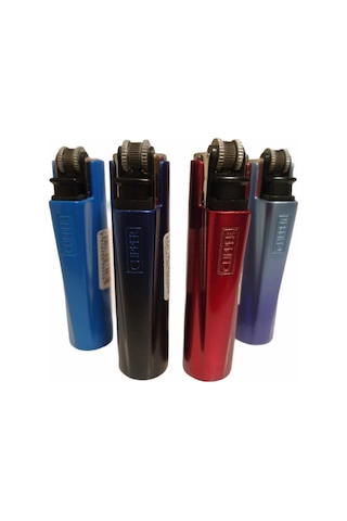 Renkyapı 4 Adet Kaliteli Çarklı Taşlı Doldurulur Çakmak Clipper Flamagas