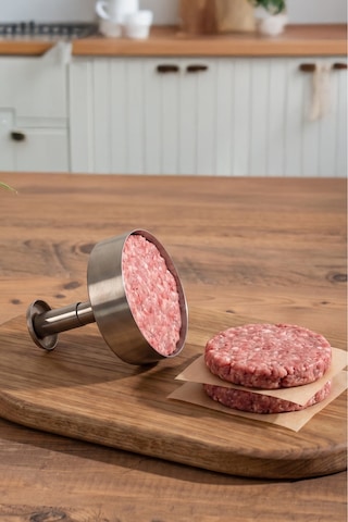 Porsima 1832 Hamburger Ve Köfte Kalıbı Köfte Presi Şekillendirici Burger Press Pratik Köfte Yapma Aparatı Gri