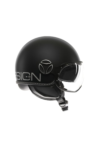 Momo Kask/fgtr Evo Mono Matt Black/sılver Çok Renkli
