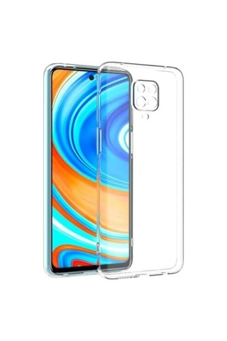 Xiaomi Redmi Note 9 Pro İle Uyumlu Kılıf Şeffaf Kamera Korumalı 3d