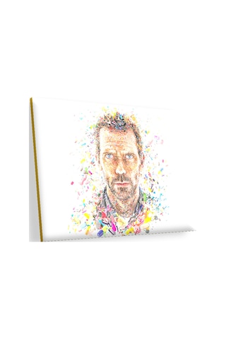 Cakasepetim Dr House Gregory Ve Sanatta Kapsül Görseli Ahşap Mdf Tablo