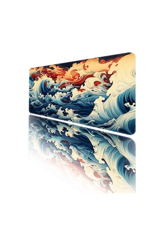 Mouse Pad Büyük Boy Gaming Oyuncu Xl 70x30 Cm Kanagawawes