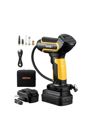 Astroai El Tipi Sarjli Lastik Sisirme Pompasi 150psı Ls40791