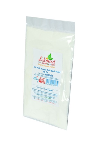 Lokman Avm Asit Borik Borasis Asit Boric Acid 100 G