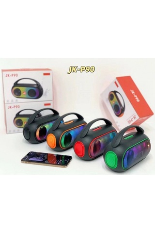 Platoon Pl-4693 Bluetooth Rgb Işıklı Speaker Bt / Usb / Sd Kart Girişli Taşınabilir Hoparlör
